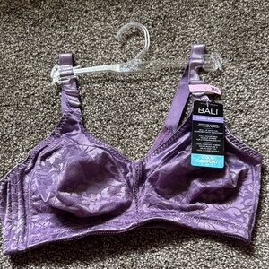 *NEW* Bali Women's Elegant Purple Lace Bra 36D